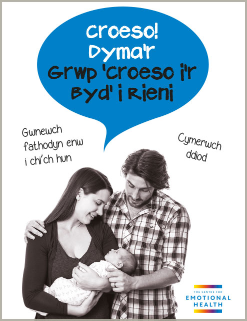 Family Links: 8-Week Welcome to the World Group Boards (Welsh)