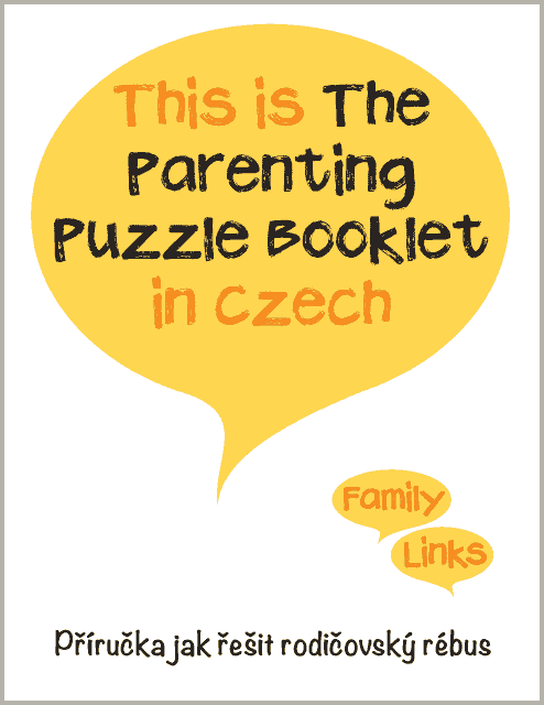 Family Links: The Parenting Puzzle Booklet (Czech)