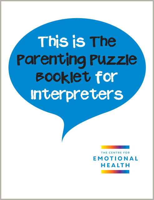 Family Links: The Parenting Puzzle Booklet (Interpreters)