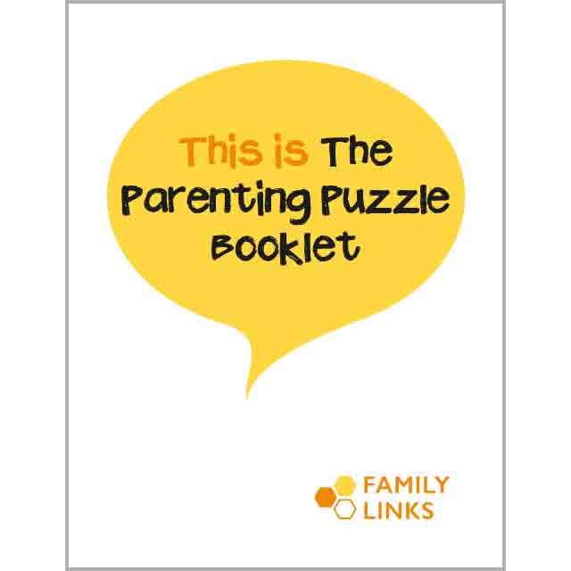 Family Links: Parenting Puzzle Booklet (available in 6 languages)